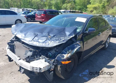 2017 Honda Civic Lx z USA, uszkodzony, nr VIN 2HGFC2F60HH539235